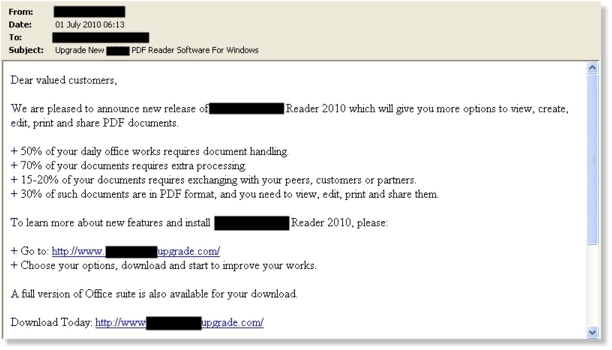 Symantec fake pdf reader e-mail 2010 screenshot.JPG